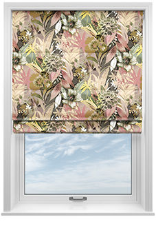Bali, Blush - Roman Blind